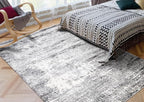 Keen Home Design Area Rugs - Non-Shedding, Thick Pile Abstract Rugs for Kitchen, Living Room, Bedroom, Dining Room, Entryway (Abstract Cream/Grey, 5'11'' x 9'2'')