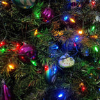 Christmas Lights, Battery Operated String Lights 18ft 50 LED 8 Modes LED Mini Lights with Timer for Christmas Tree Wreath Party Home Indoor Outdoor Decor, Waterproof, Multi Color