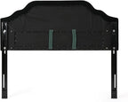 Christopher Knight Home Silas Velvet Headboard, Queen / Full, Black / Black