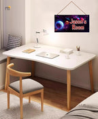 Personalized Sign Outer Space Room Décor Kids Room Decor, Universe Theme Little Man Cave Decor for Nursery, Stars Nursery Decor for Toddler Baby Boys Room Girls Bedroom