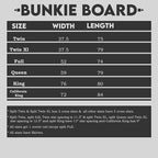 Zayton, 1.5” Split Wood Bunkie Board Twin Size, Bunkieboard for Bed Support - Fully Assembled, Low Profile Support, Slats Design for Ventilation, Box Spring Alternative
