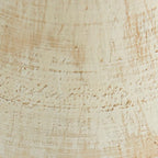 Deco 79 Wood Solid Candle Holder, Set of 3 12", 9", 7"H, Cream