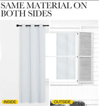 NICETOWN Closet Door Heavy Curtain, Room Dividers Shade Screens Partitions, Extra Large Space Partition Blackout Curtain, Screen Dividers for Rooms (1 PC, 20ft Wide x 9ft Long, Cloud Grey)