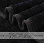 Soft Blanket Twin Size Fleece Warm Fuzzy Throw Blankets for The Bed Sofa Lightweight Charcoal Grey 66" x 90"