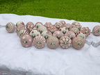 Knobs for Cabinets and Drawers Pink Assorted Knobs Vintage Ceramic Door Knobs Colorful Kitchen Furniture Pull Handles Cabinets Cupboard for Wardrobe Home Interior Décor - Pack of 6