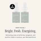 PuraHome Scent Refill - Smart Air Diffuser - Up to 120-Hours of Luxury Fragrance per Refill - Home Essential - Clean & Safe Diffuser Fragrance - 2 Pack, White Tea No. 1