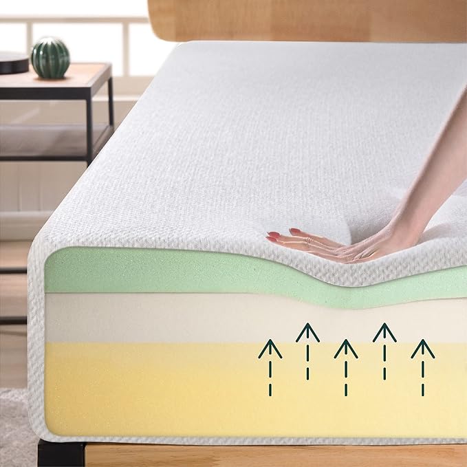 ZINUS 8 Inch Ultima Memory Foam Mattress, Twin, Fiberglass Free, Pressure Relieving, CertiPUR-US Certified, Mattress in A Box, White