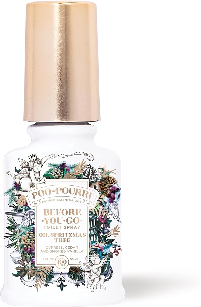Poo-Pourri Before You Go Toilet Spray 2 Oz Spritzmas Tree, 2 Pack