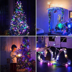 Fairy Lights Battery Operated, 6-Pack Mini String Lights, 20 LED 7ft Twinkle Firefly Starry Lights for DIY Craft Mason Jar Bedroom Wedding Party Table Christmas Decoration (Colorful)