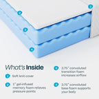 Linenspa 8 Inch Gel Infused Memory Foam Mattress – Full Size – Medium Feel - Cooling Gel - Mattress in a Box - Primary or Guest Bedroom - Pressure Relieving and Breathable – CertiPUR-US Certified