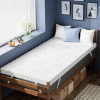 ELEMUSE 3 Inch Gel Memory Foam Mattress Topper Twin XL Size Pressure-Relieving Mattress Topper for Back Pain,Non-Slip Design with Removable & Washable Cover, CertiPUR-US