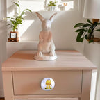 6pcs 1.5" Ceramics Cute Nursery Cabinet Dresser Drawer Knobs Kids Animal Drawer Pulls (Tiger)