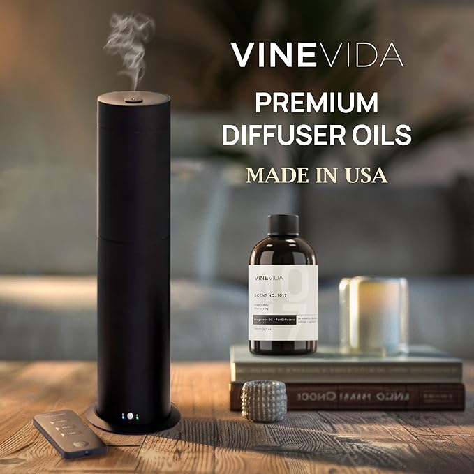 VINEVIDA [16 Fl Oz] Cinnamon Roll Fragrance Oil for Cold Air Diffusers, Essential Oils for Diffuser Oil Refill & Air Freshener Room Spray