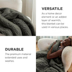 Bedsure GentleSoft Fluffy Olive Green King Size Blanket for Bed, Thick Soft Sherpa Faux Fur Fleece Bedding Fuzzy Plush Winter Warm Heavy Large King Blanket, Cozy Olive Gifts for Men Women, 108x90