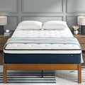 ZINUS 12 Inch Comfort Support Hybrid Mattress [New Version], King, Fiberglass Free, Medium Plush, Motion Isolation, Certified Safe Foams & Fabric, Mattress in A Box