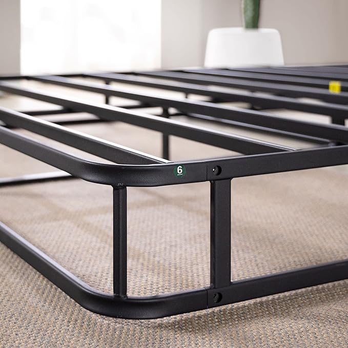 ZINUS 7 Inch King Metal Smart Box Spring, Mattress Foundation, Strong Metal Frame, Easy Assembly