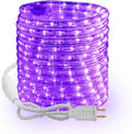 Brizled Purple Rope Lights, 18ft 216 LED Purple Halloween Lights, 120V Plugin Rope Light Connectable, Indoor Outdoor Halloween Light, Waterproof Holiday Lighting for Patio Xmas Deck Pool Camping Decor