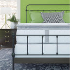 Classic Brands Mercer Cool Gel Memory Foam and Innerspring Hybrid 12-Inch Pillow Top Mattress, Mattress in a Box, Full