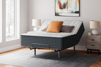 Signature Design by Ashley Hybrid 1400 14 Inch Extra Plush Gel Memory Foam Mattress with Edge Support for Pressure Relief, King, Fiberglass Free, Mattress in A Box