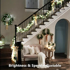 Brizled Color Changing String Lights 98FT 300 LED RGB Christmas Lights Dimmable Multifunctional Christmas Light with Remote for Indoor Outdoor Halloween Xmas Tree Holiday Party Thanksgiving Decor