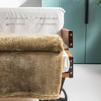 Exclusivo Mezcla Plush Fuzzy Fleece Throw Blanket Extra Large, Super Soft, Fluffy and Warm Blankets for Couch, Bed, Suitable for All Seasons (50x70 Inches, Brown)