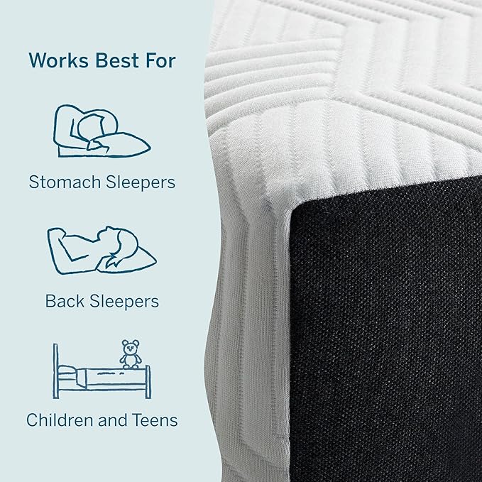 Lucid 8 Inch Memory Foam Mattress - Medium Firm Feel - Infused with Refreshing Bamboo Charcoal and Cooling Gel - Bed in a Box - Temperature Regulating - Pressure Relief - Breathable - Queen Size