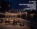 Lampat String Lights, LED 25 Light Bulbs 25Ft G40 Globe String Lights with Bulbs-UL Listd for Indoor/Outdoor Commercial Decor