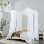 Warm Home Designs 75 Feet Long White Sheer Window Scarf. These XXL Length Valance Scarves 54 X 900 Inches in Size. Great as Bed Canopy or Wedding Arch Draping Fabric. AM White 900"