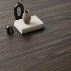 Mobili Fiver, Riccardo Wall Bedside Table, Dark Walnut, Made in Italy