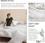 Bedsure Oversized Queen Comforter Set - White Comforter, Boho Tufted Shabby Chic Bedding for Kids, 3 Pieces Vintage Farmhouse Bed Set for All Seasons, Fluffy Soft Bedding with 2 Pillow Shams