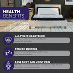 Blissful Nights King e3 Adjustable Bed Base Frame with Head and Foot Incline, Wireless Remote Control, Easy Assembly, and 10 Year Warranty