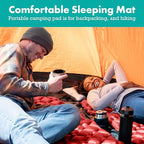 Ultralight Sleeping Mat - Inflatable & Compact Camping Air Mattress for Backpacking, Hiking- New