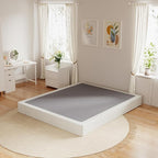 King Box Spring, 7 Inch King Size Box Spring Only, 3000 lbs Heavy Duty Metal Frame Mattress Foundation with Fabric Cover, Easy Assembly-Noise Free
