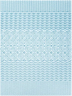 Mellow 2 Inch 5-Zone Memory Foam Mattress Topper, Cooling Gel Infusion, Dorm Essentials, Full Blue
