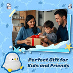 Penguin Gifts, Cute Penguin Night Light, Animal Silicone Nursery Lamp with Dimming and Timing Function, Cute Decor Lights