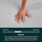 Tuft & Needle Kin Medium 12" Queen Adaptive Foam Mattress in a Box, Cooling Gel, Pressure Relief, Durable Support, 100 Night Trial, Fiberglass-Free, CertiPUR-US, 10-Year Limited Warranty