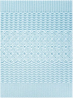 Mellow 3 Inch 5-Zone Memory Foam Mattress Topper, Cooling Gel Infusion, Dorm Essentials, King Blue