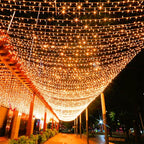 Battery Operated String Lights, 2 Pack With Remote Timer - 8 Modes Waterproof Lights for Bedroom, Garden, Party, Xmas Tree Indoor Outdoor Decorations (Orange, 36)