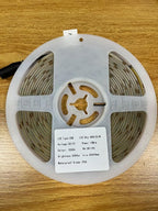 TOPAI 12V COB LED Strip Light Daylight White 5000K Waterproof IP65 480LEDs/M Super Bright 4000Lm CRI>90 16.4ft/5M Dotless High Density Cuttable Flexible for Cabinet Home DIY Lighting Projects