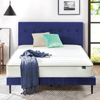 ZINUS 8 Inch Foam and Spring Mattress, California King, CertiPUR-US Certified Foams, Mattress in A Box, White
