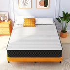 Swbvs Double Mattress, 10 Inch Hybrid Memory Foam Full Size Mattress, Full Bed Mattres in a Box Pressure Relief & Firm Mattresses,Double Size Matress