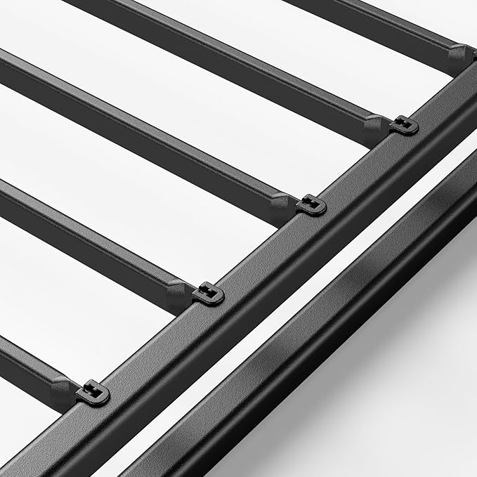 ZINUS Quick Lock Metal Smart Box Spring, 4 Inch Mattress Foundation, Strong Metal Structure, Easy Assembly, King, White