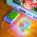 Minetom Fairy Lights Battery Operated, 4Pcak 33Feet 100 LEDs Mini Battery Powered String Lights, Waterproof Twinkle Lights Mason Jar Lights for Indoor Home Wedding Christmas Decoration, Multicolor