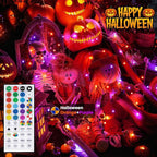 Fairy Lights Plug in 66ft 200LEDs with Remote, 20 Color Changing Light Warm White Twinkle Firefly String Lights for Christmas Bedroom Tapestry Party Wedding, Multicolor Colors (Plug)
