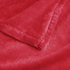 BEDELITE Big Fleece Blanket 120" x 120" (10' x 10'), Super Soft Fluffy Fuzzy Oversized King for Bed, Couch, Sofa, Camping, Extra Large Blanket Fits Your Whole Family, Red