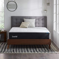 LUCID 12 Inch Memory Foam Mattress - Medium Firm Feel - Infused with Refreshing Bamboo Charcoal and Cooling Gel - Bed in a Box - Temperature Regulating - Pressure Relief - Breathable - Twin XL Size