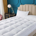 Pillow Top Mattress Topper Full Down Alternative Cooling Mattress Pad 2inch Thick Pillowtop Mattress Cover
