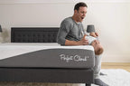 Perfect Cloud Made in The USA UltraPlush Charcoal-Infused 10 inch Memory Foam Mattress - Pressure Relieving - Bed-in-a-Box (RV Short Queen)