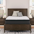 Signature Design by Ashley Limited Edition Pillow Top 13 " Pillow Top Hybrid Mattress with Gel Memory Foam and Edge Support for Cool Sleep and Pressure Relief, Full, Fiberglass Free, Mattress In A Box