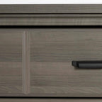 South Shore Versa Collection 5-Drawer Dresser, Gray Maple with Antique Handles